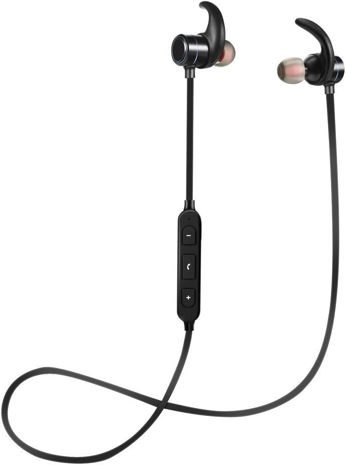 Bluetooth Headphones, Wireless Earbuds, Bluetooth 4.1 + EDR (8 Hour Battery Life)
