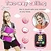 Smart Watch for Kids with GPS Tracker, Kids Waterproof Smartwatch Phone with Games Touch Screen SOS Call Voice Chatting Holiday Birthday Gift for Boys Girls Aged 4-12 Year Old (Pink)