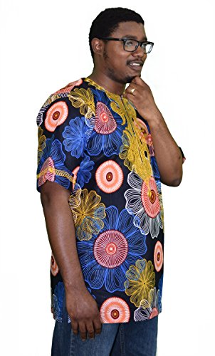 Authentic African Ankara Dashiki- Galaxy - Image 5