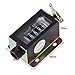 Walfront D67-F 5 Digit Mechanical Resettable Manual Hand Pull Stroke Tally Counter 0-99999 Used in Textiles, Machinery, Winding Hill
