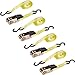 Amazon Basics Ratchet Strap - 4-Pack