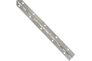 National Hardware N265-371 V570 Continuous Hinge in Nickel,1-1/16" x 12"