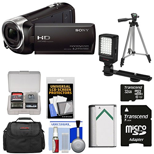 Sony Handycam HDRCX240 1080p Full HD Video Camera Camcorder (Black
