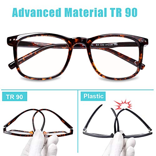 Blue Light Blocking Glasses, Cut UV400 Computer Reading Glasses for