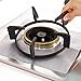 4-Pack Gas Range Protectors - Silver/Grey Gas Stove Burner Protector Liner Cover Clean Mat Pad - Reusable, Non-Stick, Dishwasher Safe, Easy to Clean - FDA Approved,10.6