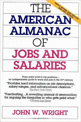 The American Almanac Of Jobs And Salaries 00 01 Edition Wright John W Amazon Com Books