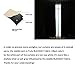 Turquoize Window Treatment Thermal Insulated Grommet Room Darkening Striped Curtains Drapes for Bedroom/Living Room (2 Panels, 55 x 96 Inches, Black/White)