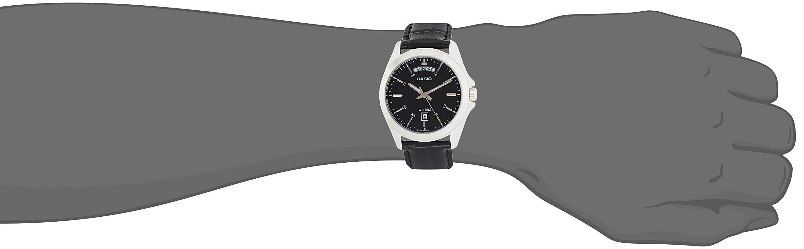 Classic Black Watch MTP1370L-1A [カシオクラシックブラックウォッチMTP1370L-1A]