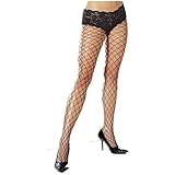 Leg Avenue Women's OS Fence Fishnet Tights