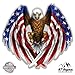 American Eagle Patriotic American Flag - 3