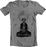 Death of Frida Kahlo Art Skull Mexico Unisex T-Shirt (Small, Gray)
