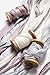 Ling's moment Handmade Raw Edge Sari Silk Ribbon with Spool Set of 3 Rolls Ivory/Mauve/Silver Gray for Wedding Bouquets Invitations Flat Lay Photography Decor