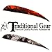 4" Camo Natural Feathers Archery Arrow Fletch Fletching - 1 DZ - Right Wing - Parablic Shape - Multiple Colors Available