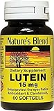 Nature`s Blend Lutein 15mg Capsules 60 ct (5 Pack)