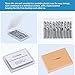 HQMaster CNC Router Bits Spiral Upcut Milling Cutter Cutting Roughing Engraving Tool Set Tungsten Steel 22mm CEL, 45mm OAL for MDF Acrylic Wood PVC Hardwood 10Pcs