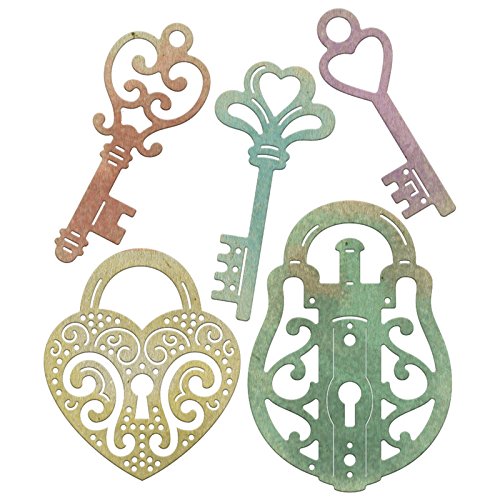 Metal Cutting Dies Stencil Template for DIY Scrapbook Album Paper Card Craft Decoration (Key)