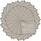 MPJ 24pcs Microfibre Cleaning Cloths for Cleaning Cell Phones, Tablets, Camera Lenses, Spectacles, LCD Screens and Other Delicate Surface ( 5.5 x 5.5 inches / 14cm x 14cm )