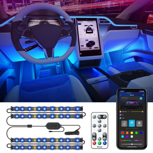 Govee Interior Car Lights, Upgrade Car LED Strip Light 2in1 Design