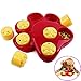 kathson Dog Interactive Games Puzzle Toys Dog Food Dispenser Puppy Fun IQ Educational Treat Box Slow Feed Bowl Nontoxic Food Dispensing Plate Dish Puzzle Toys for Small Medium Large Dogs Training Play