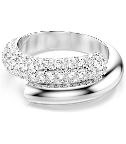 Amazon.com: Swarovski Dextera Cocktail Ring, Octagonal Face with