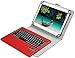 IVSO Lenovo Tab 2 A10/ Lenovo TAB-X103F Tab 10 Keyboard case -Ultra-Thin Detachable Keyboard Stand Case for Lenovo Tab 2 A10-70/ Tab 3 10 Business TB3-X70/ TAB-X103F Tab 10 Tablet, Red