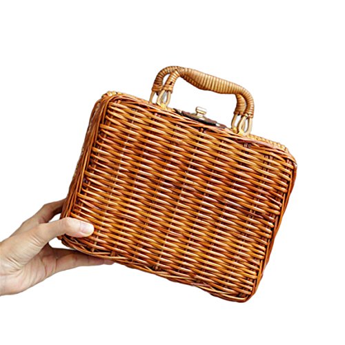 Nation Bamboo Bag Summer Ladies Tote Luxury Designer Bamboo - Main Image