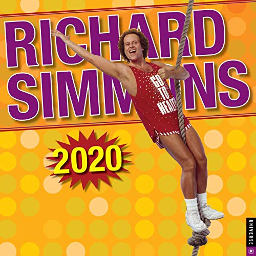 !B.e.s.t Richard Simmons 2020 Wall Calendar T.X.T