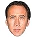 Nicolas Cage Celebrity Mask, Flat Card Face, Fancy Dress Mask