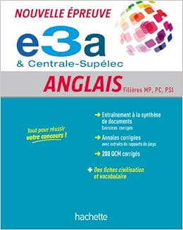 Amazon Fr Anglais Prepas Scientifiques Filieres Mp Pc Psi Tsi Centrale Supelec E3a Dario Briseis Tolicetti Martine Livres
