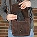 Shvigel Travel Wallet - Passport Holder - Genuine Leather - for Men & Women - Passport Cover Case (Black Vintage)