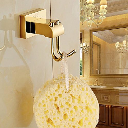 IYUEGO Gold Bathroom Accessories Brass Material Hook