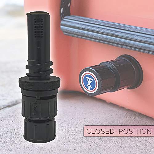 TXUS Smart Drain Plug Compatible with Yeti, RTIC, & Magellan Coolers 2in1 Premium Drain Plug