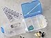 Smooth Trip Trifold Pill Organizer Box and Daily Storage Case for Purse or Pocket with 8 Compartments