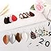 Finrezio 16-20Pairs Teardrop Leather Earrings Lightweight Dangle Earrings Leaf Leopard Print Earrings Set for Women (B: Leopard Earrings)
