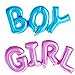 Boy and Girl Alphabet Letters Balloons Foil Balloons Mylar Balloons for Party Decoration