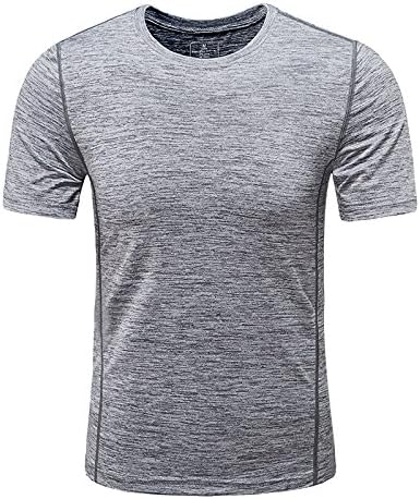 Meatfly Men's Solid Rashguard UPF 50+ Swim Shirt (gray, medium)