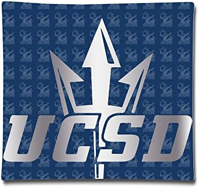 Uc San Diego Tritons Platinum Logo Pillow Case Cushion