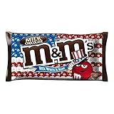 M&M'S Milk Chocolate Patriotic Red White and Blue Candy, 11.4 oz., Pack of 6