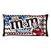 M&M’S Milk Chocolate (2 Pack) Patriotic Red White and Blue Candy, 11.4 oz.