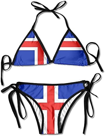 Doormat shirts German Flag Sexy Harness Boxing Bikini Womenâ€s Halterneck Top and Sexy G-String Bikini Set Swimsuit