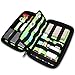 BUBM Portable EVA Hard Drive Case Travel Organizer for Electronics (1 Purple Large)
