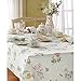 Lenox Butterfly Meadow Tablecloth, 60 in x 84 in, Blue Flower