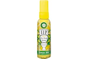 Airwick VIPOO Toilet Pre-Poop Spray, Lemon Scent, 55 ml