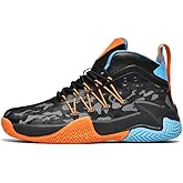 AQURIZE High Top Mens Basketball Shoes Breathable Comfortable Non Slip Outdoor Sneakers Fashion Athletic Training Sport Shoes for Womens