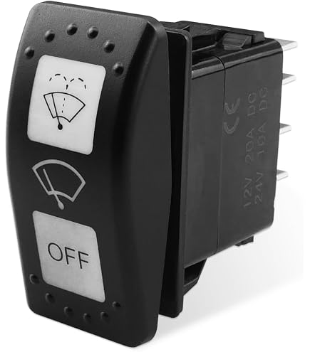 Sxqddz Windshield Wiper Control Switch Fit for Can-Am Defender