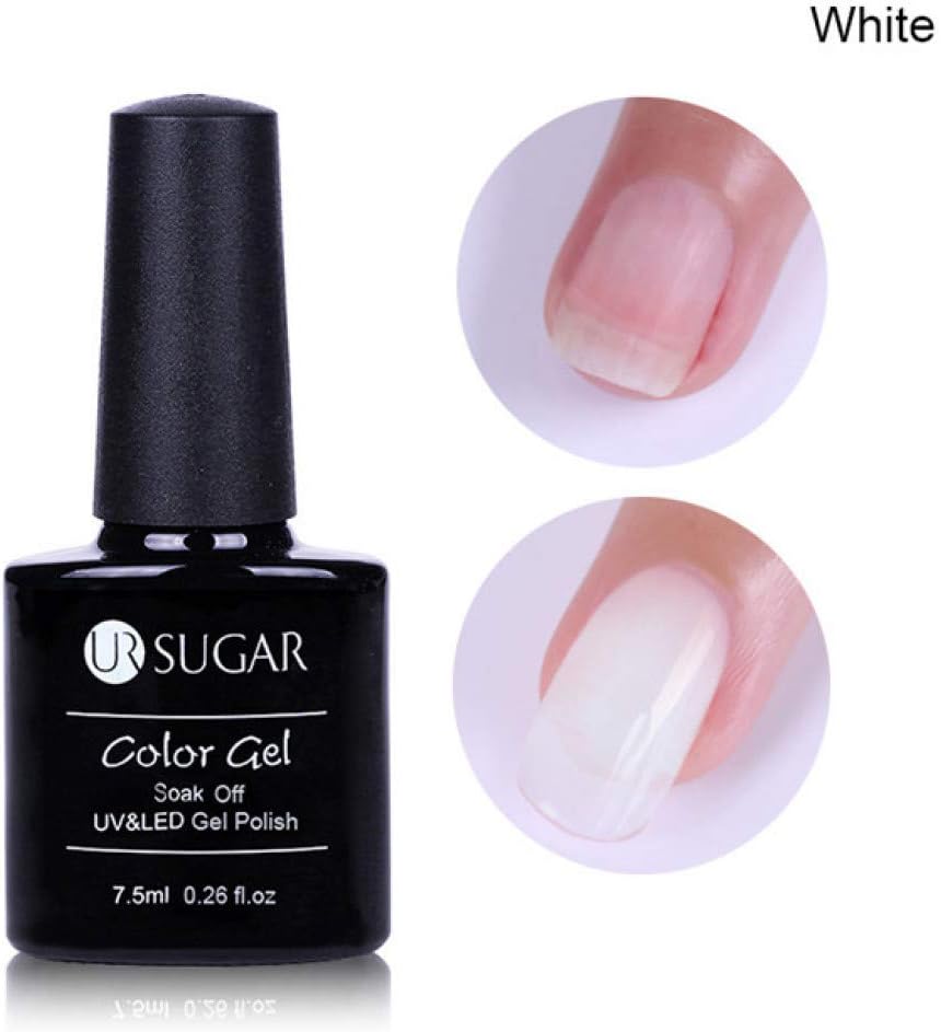 CWJCZY 7.5Ml Acrylic Poly Extension Gel Quick Building Gel Polish Clear Pink Nail Tips Builder Uv Gel Nail Art Soak Off