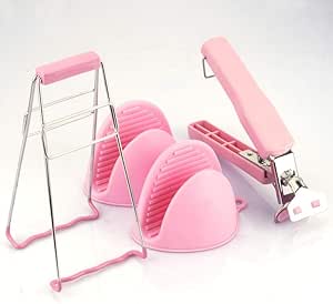 YUHJ Cocina Multifuncional Antideslizante y Anti-escaldado Aparato de