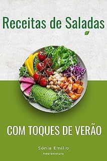 Livro Receitas de Saladas com Toques de Verão