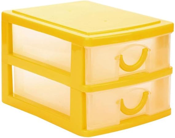 Amazon Com Fairly Durable Plastic Mini Desktop Drawer Make Up Box