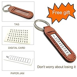 ZiHafate Leather Car Key Fob Cover Compatible with
